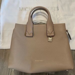 Authentic Michael Kors Pebbled Leather Handbag